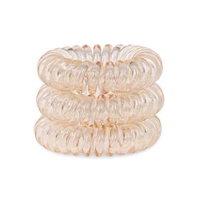Honey Yellow SpiraBobble | Hair Bands for Women – 9Pcs Set Hair Bobbles | Durable Hair Tie | Spiral Ring for ponytails