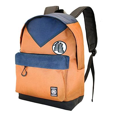 Dragon Ball Suit-ECO Backpack 2.0, Orange, 17 x 32 x 44 cm, Capacity 22.5 L
