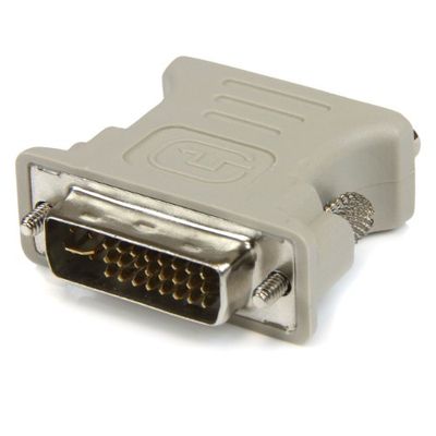 StarTech - DVI to VGA Cable Adapter - M F - Adaptateur VGA - DVI-I (M) - HD-15 (F) - Beige - pour P N: IP2DVI, SV421DVI, SV221DVI