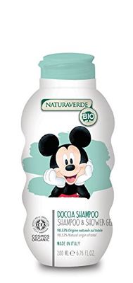 Disney Baby BIO Organic Cosmos Bio Mickey szampon i żel pod prysznic, 200 ml
