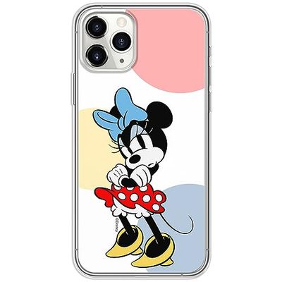 ERT GROUP etui na telefon Iphone 11 PRO MAX, case oryginalny i oficjalnie licencjonowany przez Disney, wzór Minnie 078, optymalnie dopasowane, plecki z TPU