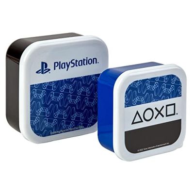 HOX Xpressions PlayStation 2pc Snack Containers