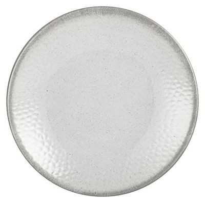 Brunner 0830025N.C8X Piatto Piano in Melamina Stonetouch, Diametro 25 Cm, Collezione Amadè