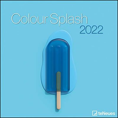 Colour Splash Square Wall Calendar 2022