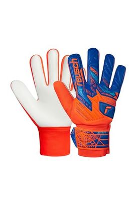 Reusch Attrakt Starter Solid Junior Keepershandschoenen, voor kinderen en jongeren, voor jongens en meisjes, geschikt voor alle weersomstandigheden en speelvelden