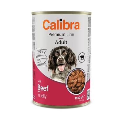 Calibra Cibo umido Premium Line Adult Beef Carne bovina 1,2 kg