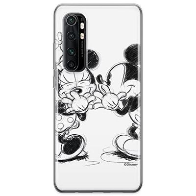Ert Group Funda para teléfono móvil Xiaomi MI Note 10 Lite Original y con Licencia Oficial de Disney con diseño Mickey & Minnie 010 Adaptada a la Forma del teléfono móvil, Funda Hecha de TPU