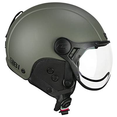 CGM EBI - Casco de esquí Unisex para Adultos, Verde Mate, XXL (61 cm)