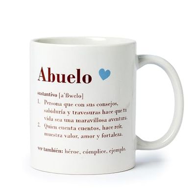 Mopec G4.1 Ceramic Mug Grandfather Definition, Multicolor, 8x8x9.5cm