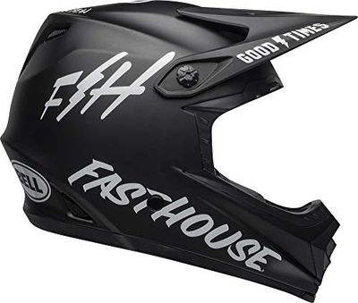 BELL 768686209253, Casco Unisex Adulto, Nero e Bianco, 53/55 S 21