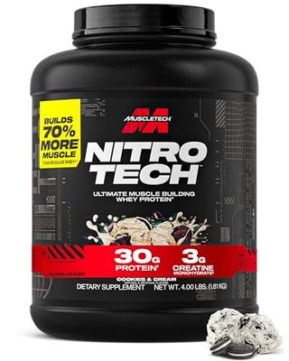 MuscleTech Nitro-Tech, Cookies & Cream - 1800g