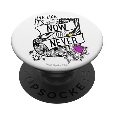 PopSockets Julie And The Phantoms Live Like It's Now Or Never PopGrip: Impugnatura per Telefoni Cellulari e Tablet Intercambiabile