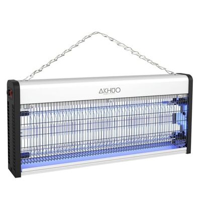 MATA INSECTOS LUZ UV 2 x 20 W - 150 m2