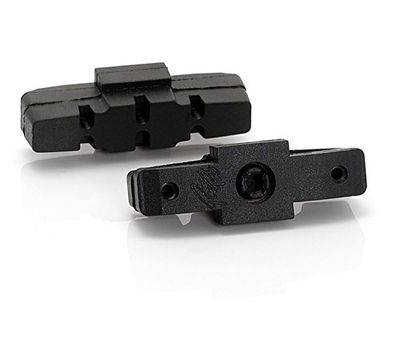 XLC bromsskor reservbromsgummi för Magura BS-X06 4-sats 50 mm bromsbelägg och svart