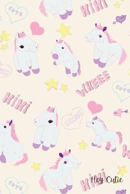 Pony notebook: Cute Pony Lined Notebook I Adorable Gift for Kids I The Perfect Gift for a Horse or Pony Rider I Pink