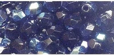 Rayher 14201830 de Cristal facetado Perlas, 6 mm à ¸, Tornasolados 50 Unidades,