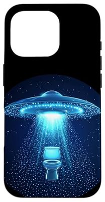 Divertente UFO trasmette un costume da bagno per i fan alieni Custodia per iPhone 16 Pro