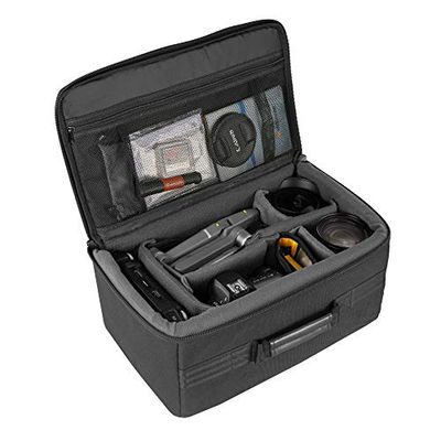 VANGUARD Divider Bag 37 - Organizador mala mala de mão fotográfica para câmara e objetivos