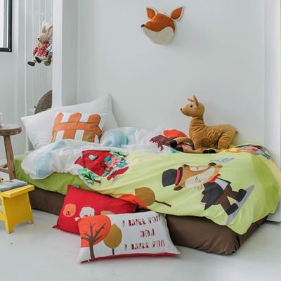 Piggys Juego nórdico 2 piezas 140x200 cm (Cama 80)