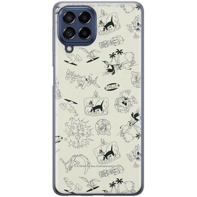ERT GROUP etui na telefon Samsung M53 5G, case oryginalny i oficjalnie licencjonowany przez Looney Tunes, wzór Looney Tunes 026, optymalnie dopasowane, plecki z TPU