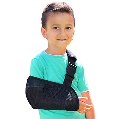 SOLES Élingue bras maille avec Sangle d’Épaule Rembourrée (Noir)