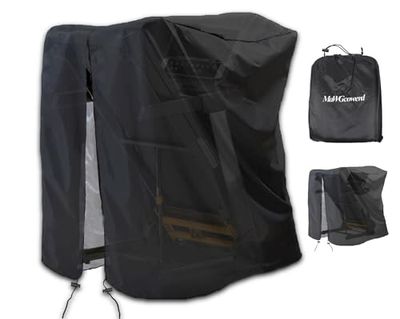 MaWGcowerd Funda para Cinta de Correr, Cubierta Plegable para caminadora, Cubierta a Prueba de Polvo e Impermeable, Cubierta de Tela Oxford Impermeable para Protector Solar (Negro)