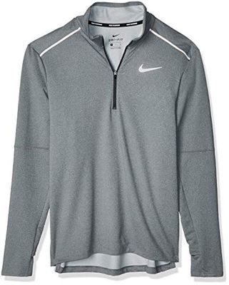 NIKE Heren Element 3.0 Half Zip Shirt met lange mouwen