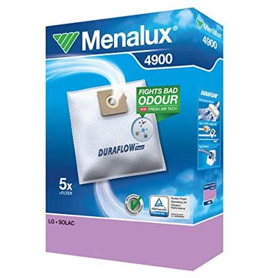 Menalux 4900 Duraflow 5 sacs d'aspirateur (Import Allemagne)