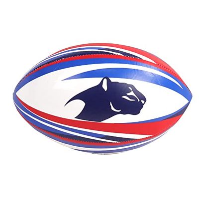 SPORTSIDE - Piłka Rugby - Gra w piłkę - Piłka Rugby - Trening - Rozmiar 5 - Akcesoria sportowe - 046511 - Niebieski - Plastik - 30 cm - Artykuł sportowy
