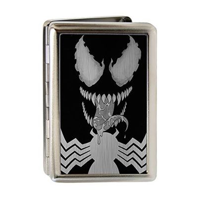 Hoppediz Unisex's Buckle-Down Business Card Holder-Venom Wallet, 4.0" x 2.9"