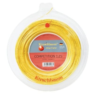 Kirschbaum Bobina di corda da competizione, 1,25 mm/200 m, colore: Giallo