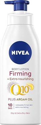 NIVEA Q10 Lozione Corpo con Pompa Rassodante e Nutriente 400 ml