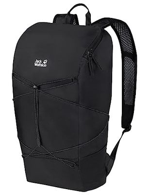 Jack Wolfskin Unisex rugzak 2010481 zwart, één maat