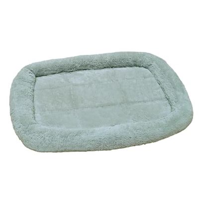 Nobby Bian 61957 Tapis de Table Ovale avec Bord Gris Clair 78 x 58 x 8 cm