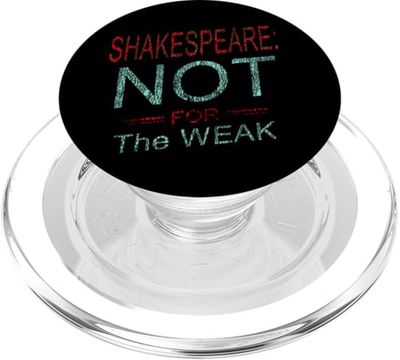 Shakespeare no para el débil eslogan humorístico Meme PopSockets PopGrip para MagSafe