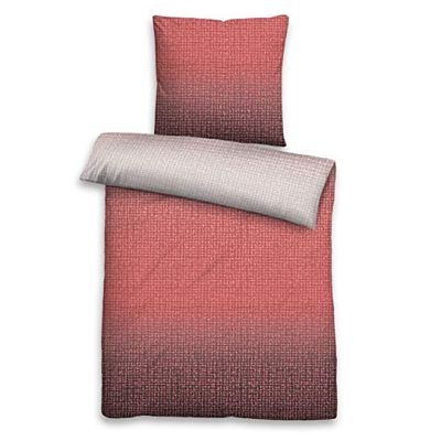 biberna 0636139 mako-satin sängkläder garnitur med örngott (bomull) 1 x 135 x 200 cm + 1 x 80 cm, gul