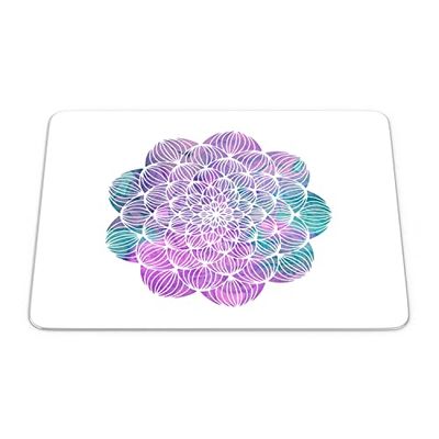 Bonamaison, Tappetino per mouse rettangolare, con stampa digitale, antiscivolo, per ufficio e casa, dimensioni: 22 x 18 cm