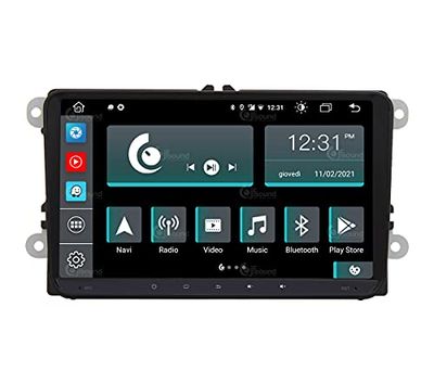 Op maat gemaakte autoradio voor Volkswagen Android GPS Bluetooth WiFi Dab USB Full HD Touchscreen Display 9" Easyconnect Processor 8core Stembediening