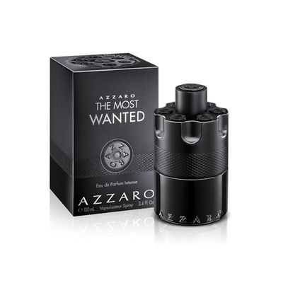 Azzaro The Most Wanted Eau de Parfum Intense, Woody & Seductive Men's Cologne, Ambery & Spicy Fragrance for Date Night, Lasting Wear, Luxury Perfume for Men, 100ml