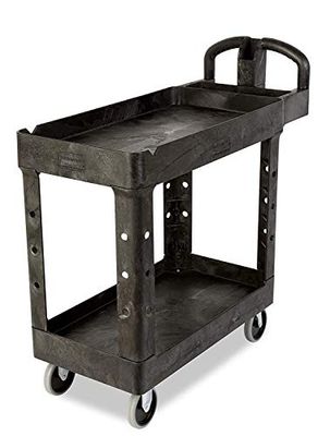 Rubbermaid Commercial Products Chariot utilitaire avec poignée ergonomique S