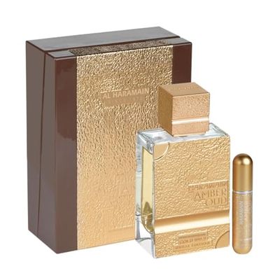 Amber Oud Gold 999.9 - Dubai Edition by Al Haramain for Women - 3.33 oz Extrait De Parfum Spray