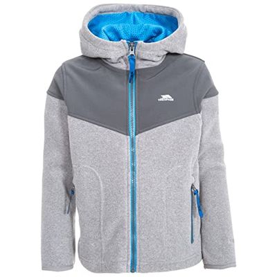 Trespass Bieber, Pile Bambino, Fume, Size 2/Size 3