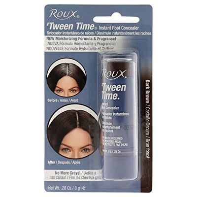 Roux Tween Time Instant Root Concealer Stick - Dark Brown For Unisex 0.28 oz Concealer