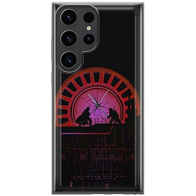 ERT GROUP mobiel telefoonhoesje voor Samsung S23 ULTRA origineel en officieel erkend Star Wars patroon 035 optimaal aangepast aan de vorm van de mobiele telefoon, hoesje is gemaakt van TPU