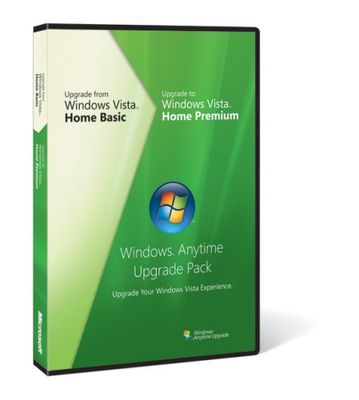 Microsoft Windows Vista Home Basic > Home Premium Upgrade Product Key Only (EN)