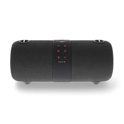 NEDIS Altoparlante Bluetooth - Tempo massimo di riproduzione della batteria: 6.5 ore - Dispositivo manuale - 40 W - Stereo - Microfono incorporato - IPX6 - Collegabile - Nero