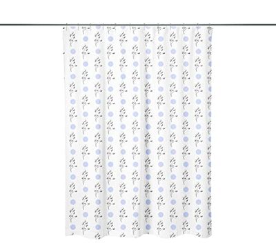 Bonamaison, Rideau de Douche Imprimé Numériquement, Anneaux de Rideau de Douche Inclus, 1 Pièce, 140X200 Cm - Conçu et fabriqué en Turquie