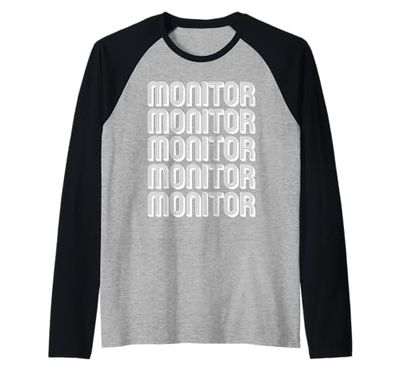 Monitor Raglan Baseball Tee