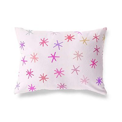 BonaMaison Motif Aléatoire Housse de Coussin Motif, Taie d'oreiller pour Lit Voiture Canapé Maison Salon Chambre, Décoration D'intérieur, 45x60 Cm - Conçu et Fabriqué en Turquie