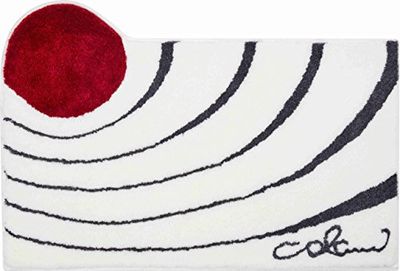 Grund Colani 2 Tapis de Bain, Polyacrylique Ultrasoft, Blanc, 70x120 cm